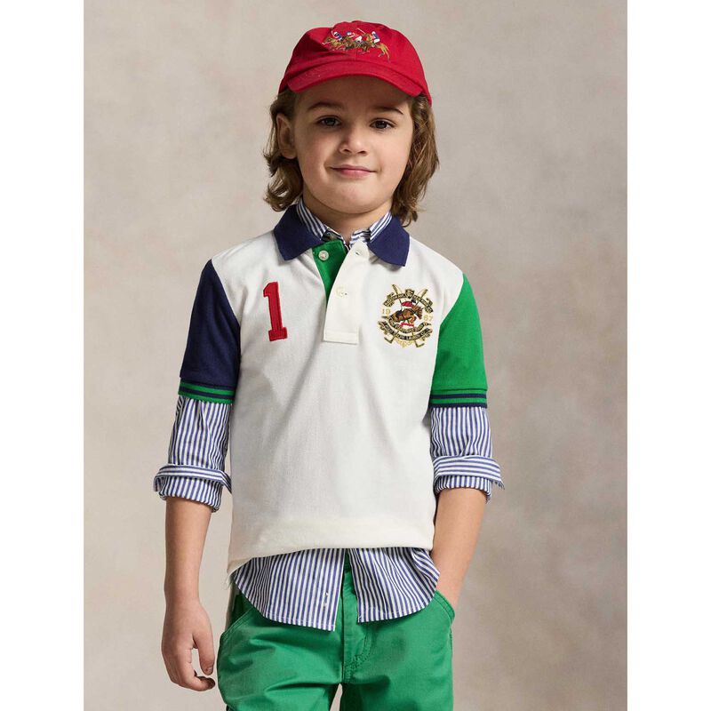 Polo Ralph Lauren Color-Blocked Polo Shirt 3-7Y image number 1